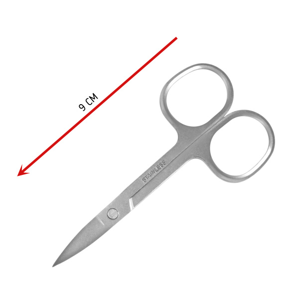 Фото Ножницы для ногтей Weisen WSK-724 изогнутые, матовые, 9 см (Ножницы маникюрные)