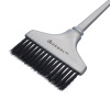 Фото Кисть для окрашивания DEWAL T-1011, серая, с черной прямой щетиной, широкая, 80 мм (Кисти для окрашивания волос)