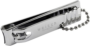 Кусачки для ногтей Weisen CNC-608 C, с цепочкой