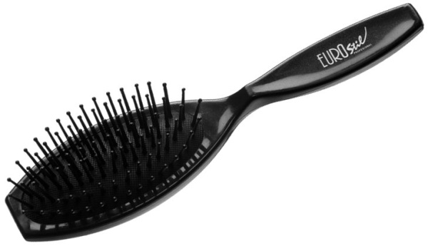 Фото Щётка для волос Eurostil 00156/50 средняя, с пластиковыми зубцами (Расчёски и щётки)