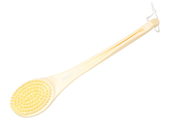 Щетка для тела Weisen PA03021 Ivory массажная, 38,5 см, слоновая кость