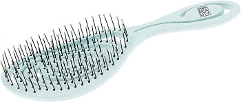 Щётка Dewal Beauty DBEF2-Aqua продувная Eco-Friendly форма улитка, с нейлоновым штифтом