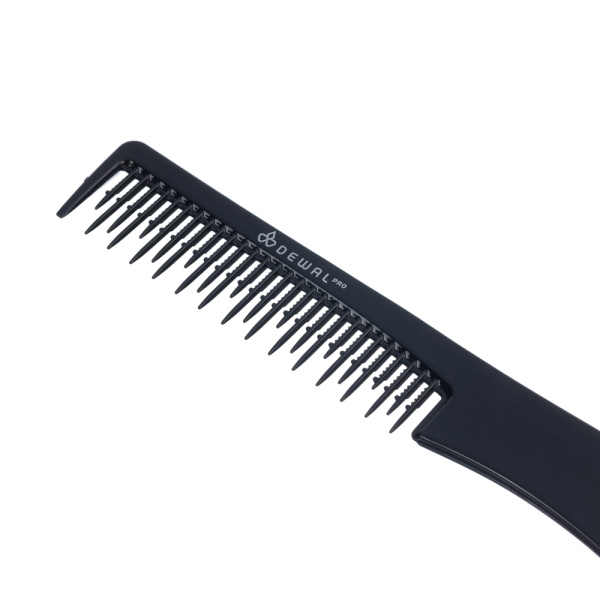 Фото Гребень для начёса Dewal CO-6506 с металлической вилкой, 19 см (Гребни)