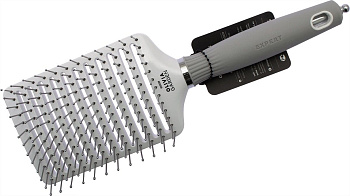 Щетка для волос Olivia Garden EXPERT CARE VENT ID2039 OGBCIXLP3V Nylon Bristles White Grey L